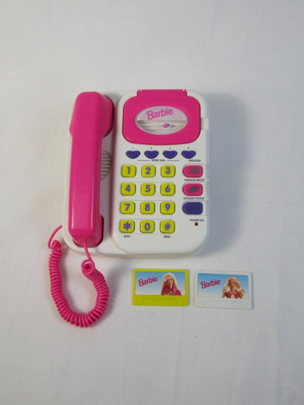 Barbie Super Talking Toy Phone Answering Machine 1995 - Used - Works